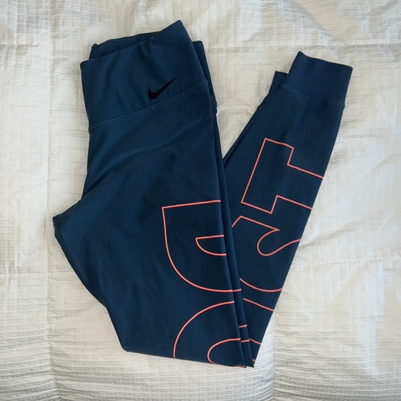Nike JUST DO IT logo leggings - Picture 1 of 2